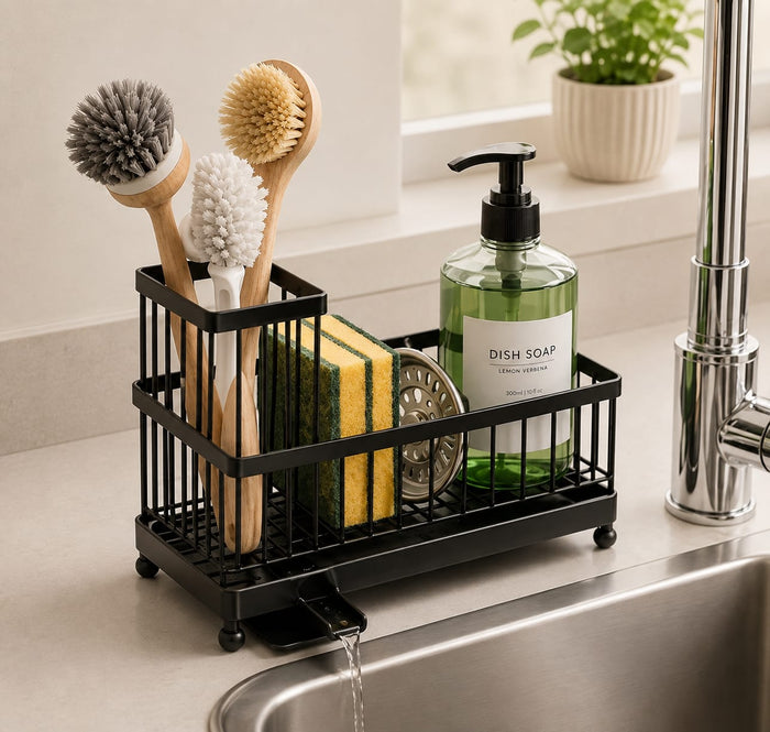 Metal Sponge Holder for Kitchen Sink